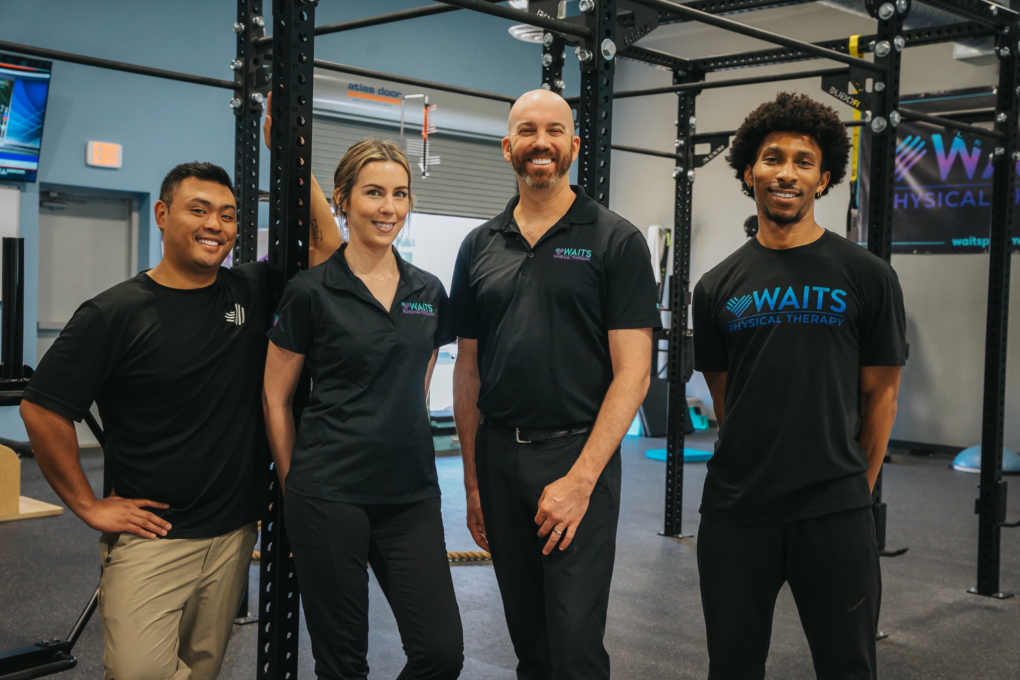 Team of employees at Waits physical therapy